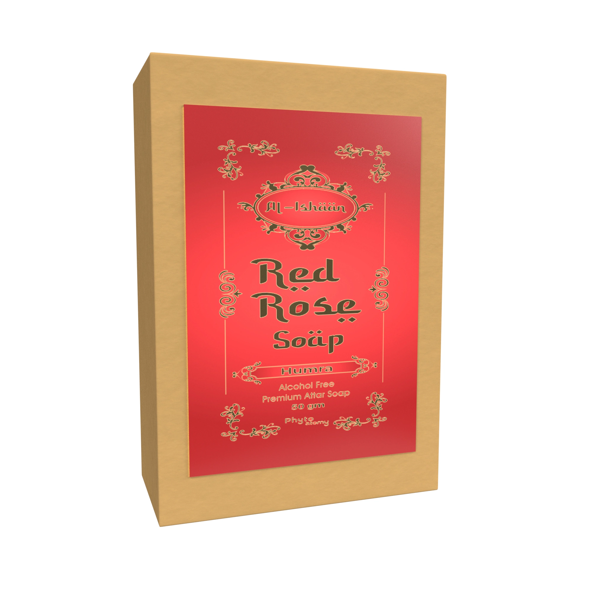 Red Rose Attar Soap (50g)